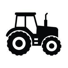 tractor isolated on white background