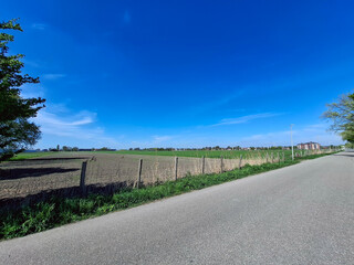 Area along plasweg where shelter will arise for refugees in Waddinxveen