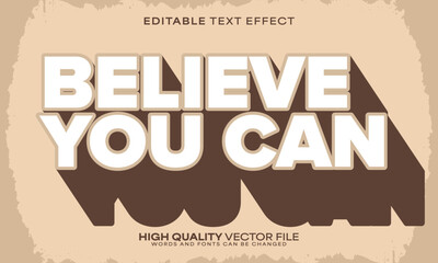 Retro classic text effect, editable text effect and vintage 3d font style bold shadow oldschool poster design