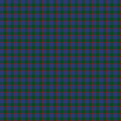 Blue, Green, Red Tartan Weave Pattern - Tile