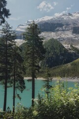 lake in the mountains