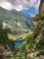 river in the mountains