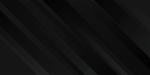 Black abstract background. Elegant dark diagonal shape elements.