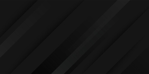Black abstract background. Elegant dark diagonal shape elements.
