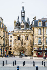 Fototapeta premium Porte Cailhau, Bordeaux, Gironde, Nouvelle-Aquitaine, France, Europe