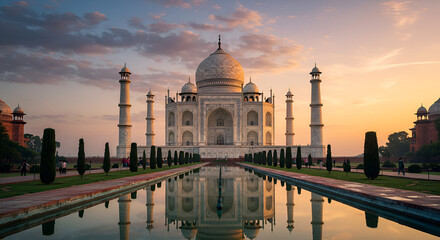 Obraz premium taj mahal agra india