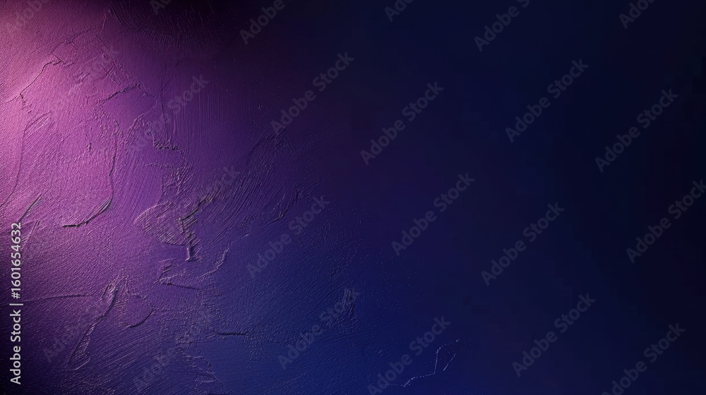 Poster deep navy blue gradient background with smooth dark texture, creating calming and serene atmosphere.