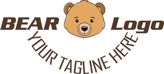 Modern professional grizzly bear logo for a sport team
Bear head outline silhouette cut out vector sticker with Simple Geometric Design of Bear Head and Bear head mascot vector for emblem design Masco