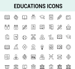 Education Icons Collection