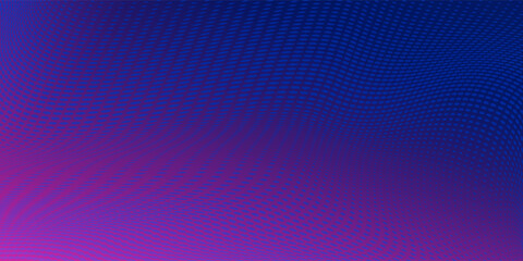 Abstract digital wavy 3D particle technology background dots design. Modern vector.