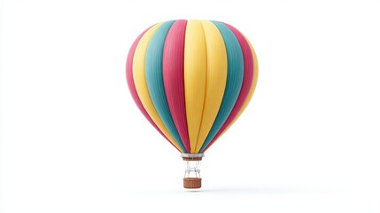 Fototapeta premium Hot Air Balloon Colorful Travel Adventure Dream