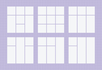 Creative 3x3 Grid Bento Design for Instagram, Portfolios, and Moodboards