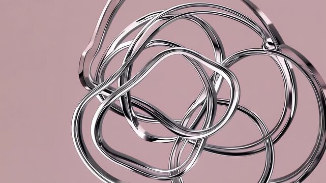 Silver rimmed squoval rings cascade downward over blush pink linen texture forming luxurious abstract shower perfect award show stingers jewelry commercials chic lifestyle stories every glint