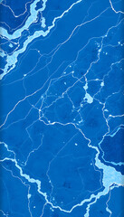 blue onyx marble stone texture, vector style. White tone
