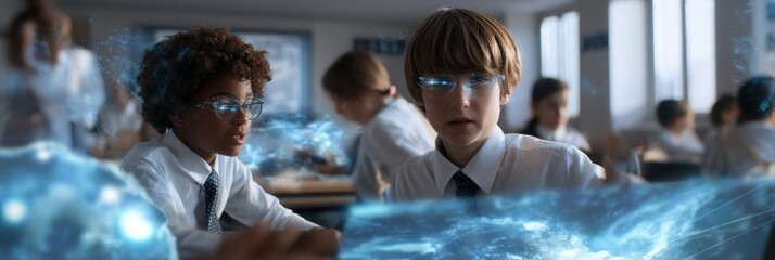Future classroom with mixed reality technology enhancing education