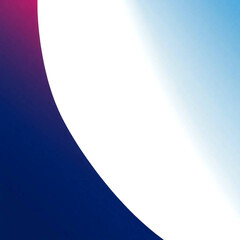 Abstract gradient background with curved white shape and dark blue and purple tones