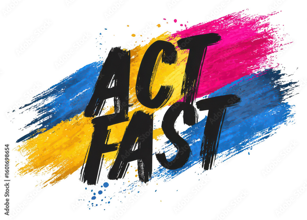 Fototapete vector design of the text 