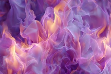 Fototapeta premium Abstract graphics of a purple flame design