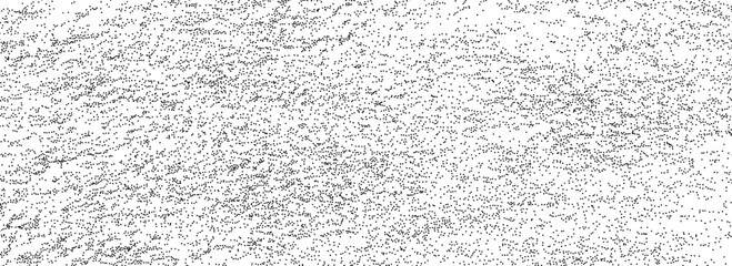 Abstract sand grain texture. Stippled gritty noise background. Distressed dust particle overlay. Grunge dotted stone backdrop. Sand specks, speckles, granules wallpaper. Vector dot work grit texture