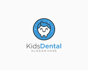 Kids dental logo
