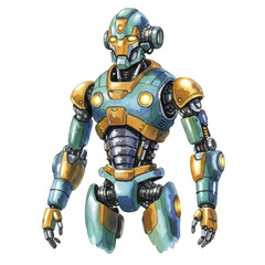 Fototapeta premium cartoon robot images 