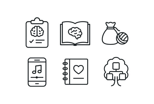 straight perfect stroke icon mono icons style isolated rescence therapy toolkit rescence life review guide rescence tactile object rescence nostalgia playlist rescence legacy scrapbook