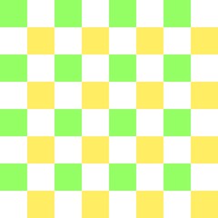 Color chess board trendy pattern