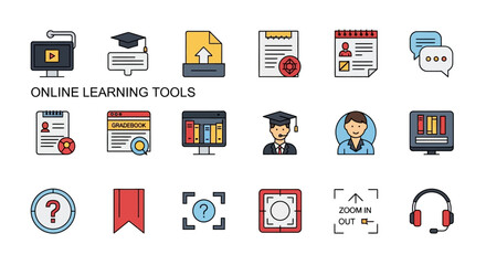 Elderly Care Services & Support Icons