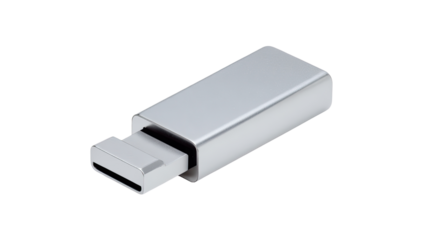 Silver rectangular storage device