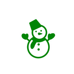 雪だるまのアイコン / Snowman Icon