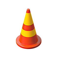 3D traffic cone