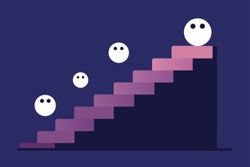 Mysterious attic trunk with eerie glow vector illustration