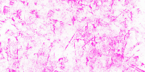 Grunge pink  and white crack paper texture design. Grunge surface wall cracks brushed plaster wall. Abstract seamless vector pink concrete texture. pink distressed grunge texture or panorama wall art.