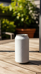 White Can Product Photo