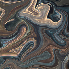 Elegant abstract blend of deep greys, beiges, and subtle teal, creating a moody marble-like texture. Texture, Abstract, Marble, Elegant, Dark.
