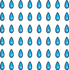 Background in the form of large water drops