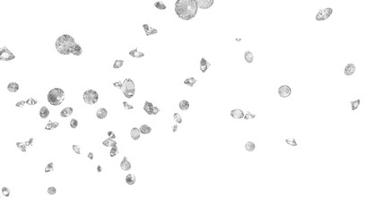 レンダリングされたダイアモンド　CG