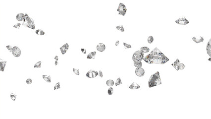 レンダリングされたダイアモンド　CG