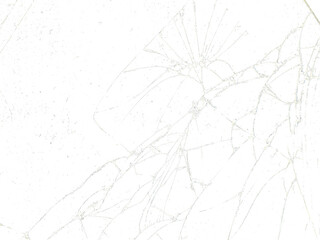 Cracked glass texture transparent