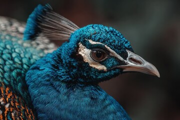 Obraz premium Bird with vibrant plumage