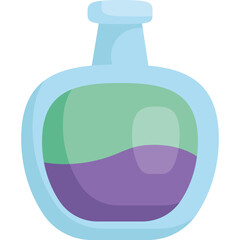 Spooky Magic Potion Bottle Icon