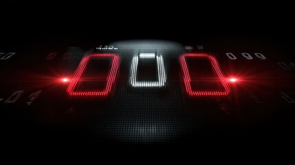 Digital timer display