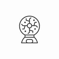 globe stand icon sign vector