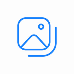 image upload icon sign vector