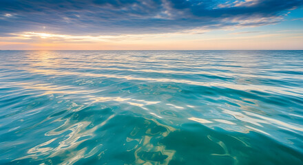 Fototapeta premium sunset over sea