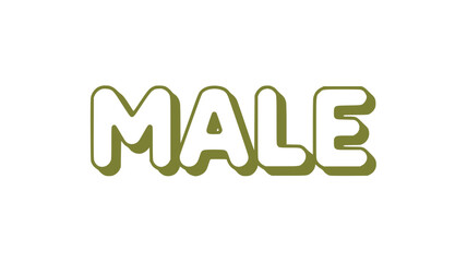 Male Gender Sign.