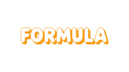 Formula.