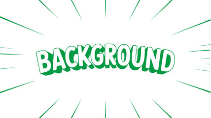 Green Comic Book Background.