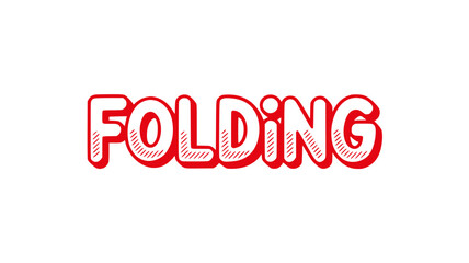 Fototapeta premium Folding.