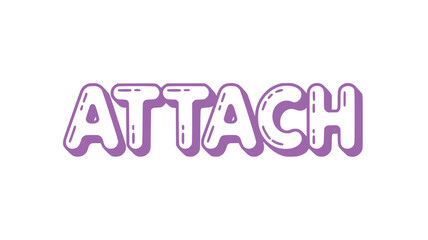 Obraz premium Attach.